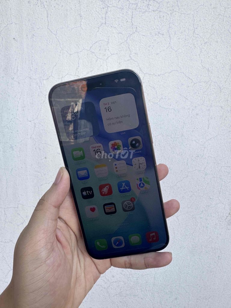 16Prm Vàng 256gb Mỹ Đẹp Còn Bh🥒 Quốc Tế. Mua bán Điện thoại tại Thành phố Sa Đéc Đồng Tháp được đăng bởi Táo Giá Sĩ hình 1