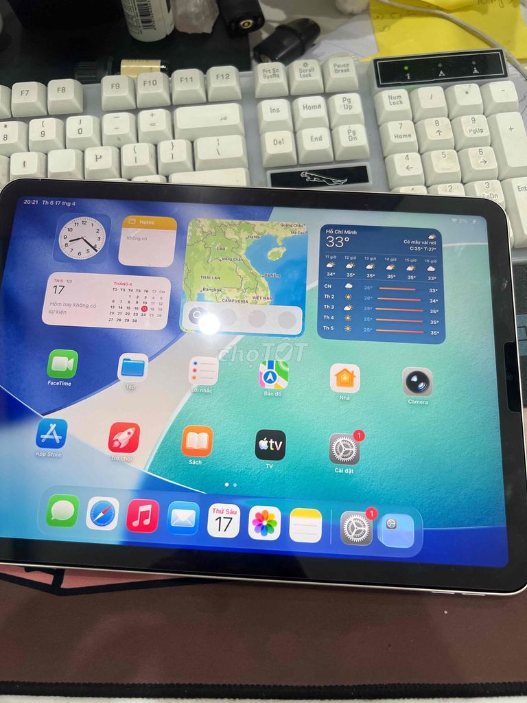 Apple iPad Air 5 10.9 inch 256GB. Mua bán Máy tính bảng tại Quận 10 Tp Hồ Chí Minh được đăng bởi rickkyyyy  hình 1