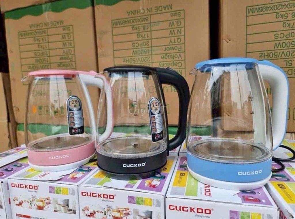 Ấm đun nước Cuckoo 2.0 lít. Mua bán Bếp, lò, đồ điện nhà bếp tại Huyện Củ Chi Tp Hồ Chí Minh được đăng bởi Thiết Bị điện tử đồ gia dụng hình 1