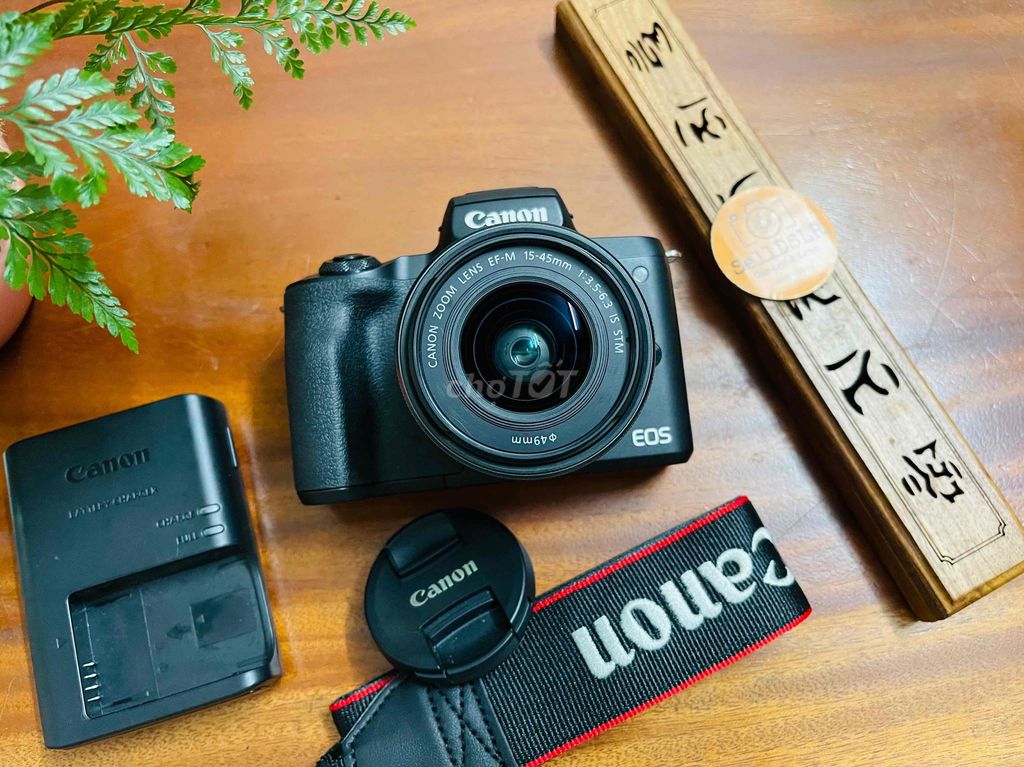 Canon M50 + 15-45 STM mới keng quay video 4k