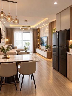 Аренда · 2 комн. · 68 м² · Quận 6, ул. Võ Văn Kiệt