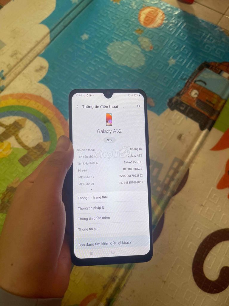 Samsung Galaxy A32 128GB Đen. Mua bán Điện thoại tại Thành Phố Đồng Hới Quảng Bình được đăng bởi Giang Giang hình 1