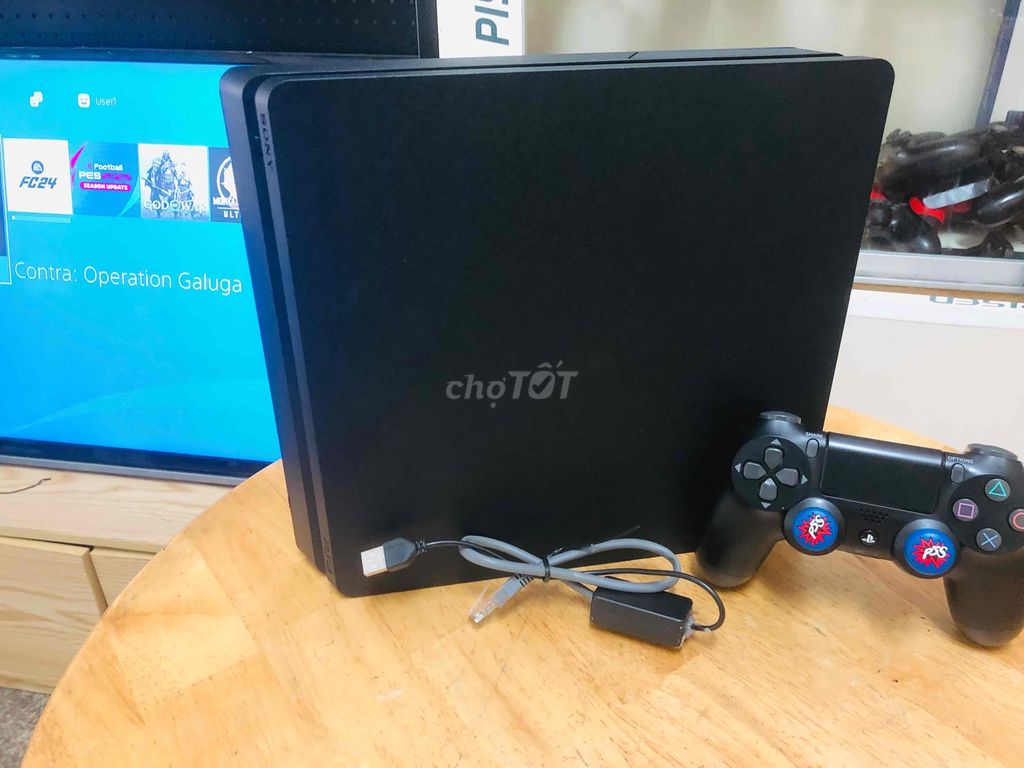 PS4 SLIM 2218B 1TB FW 11.0 NHIỀU GAME