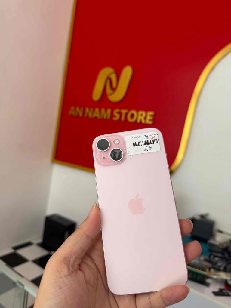 Apple iPhone 15 Plus 128GB Hồng Mới 100%. Mua bán Điện thoại tại Thành phố Nha Trang Khánh Hòa được đăng bởi An Nam apple hình 1