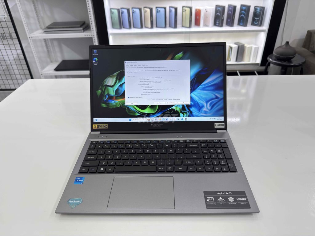 ACER ASPIRE LITE 15 i5 11TH/16GB/512GB 15.6" FHD