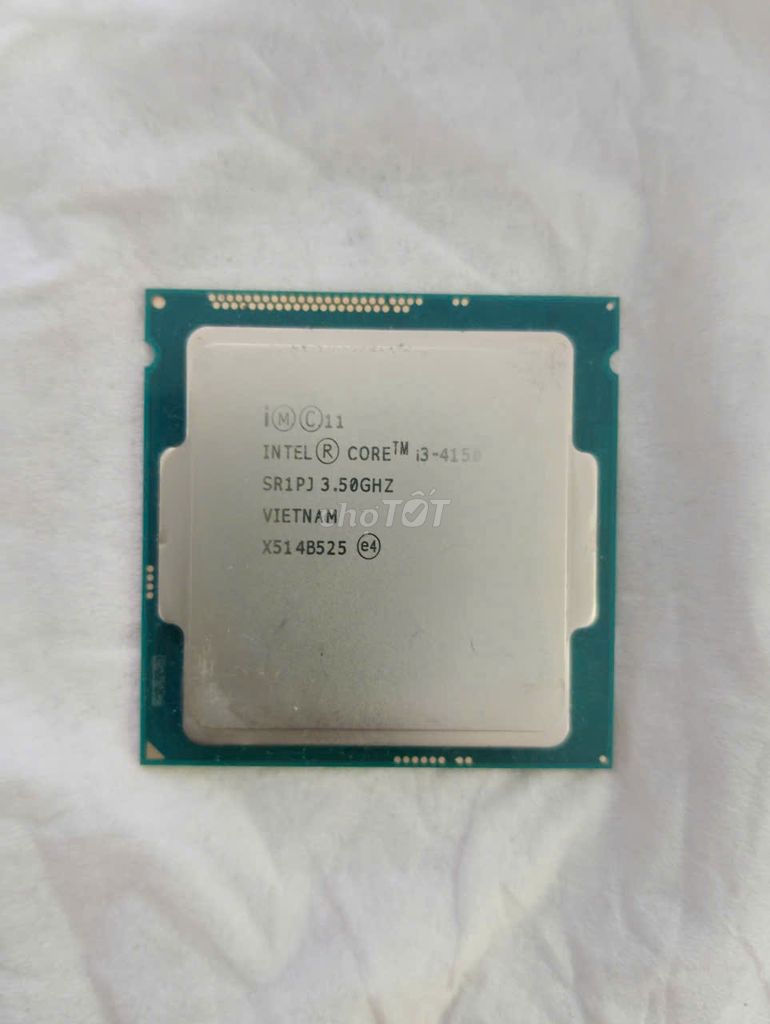 CPU Intel Core i3-4150 Đã qua sử dụng. Mua bán Linh kiện (RAM, Card...) tại Huyện Đức Hòa Long An được đăng bởi Tam Phong Cổ (阮闻戏) hình 1