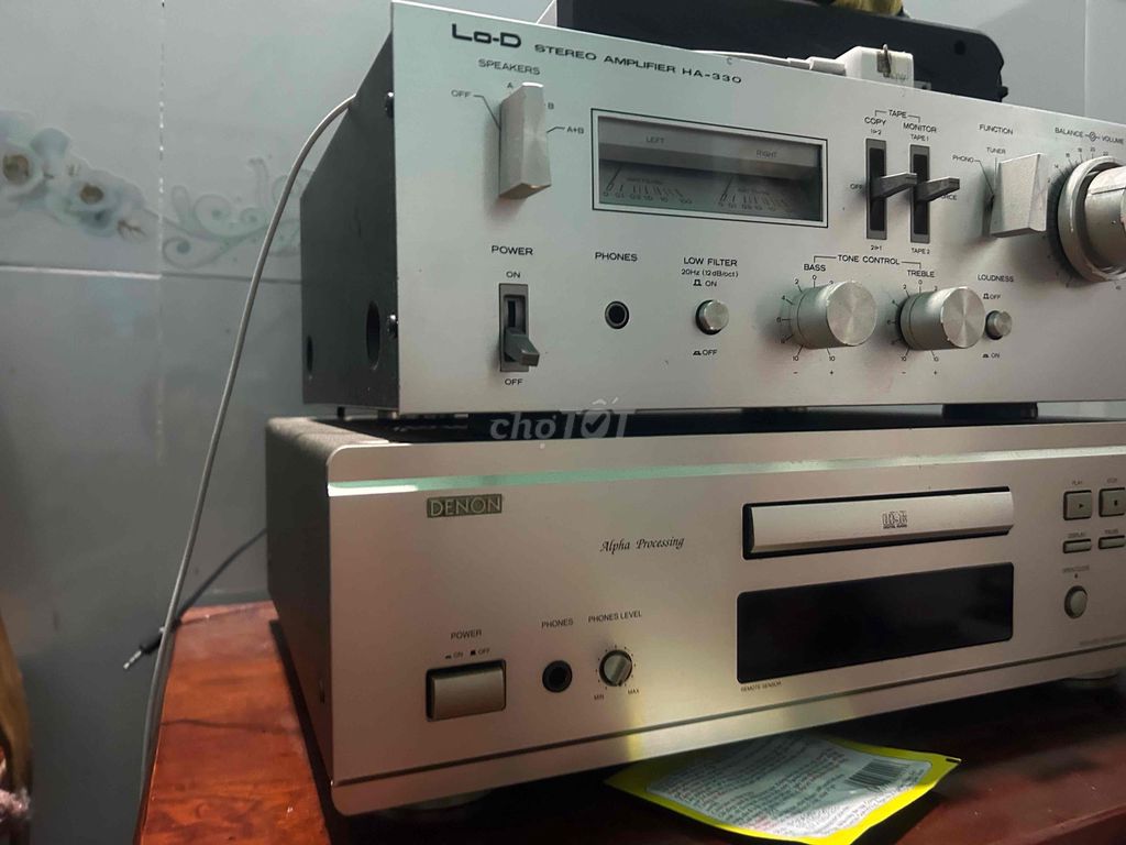 Bộ âm thanh Denon 1550AR Lo-D HA-330 Bạc. Mua bán Tivi, Âm thanh tại Huyện Củ Chi Tp Hồ Chí Minh được đăng bởi A Phong hình 1