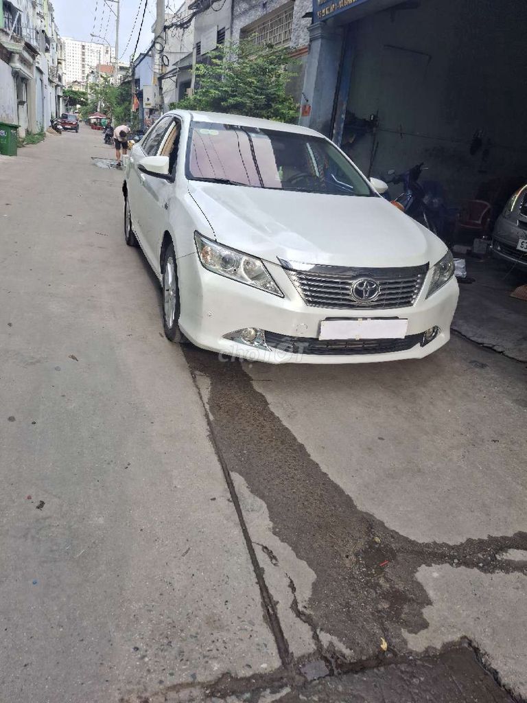 Toyota Camry 2.5G 2013 màu trắng thanh lịch. Mua bán Ô tô tại Huyện Bình Chánh Tp Hồ Chí Minh được đăng bởi Rô Bùi hình 4
