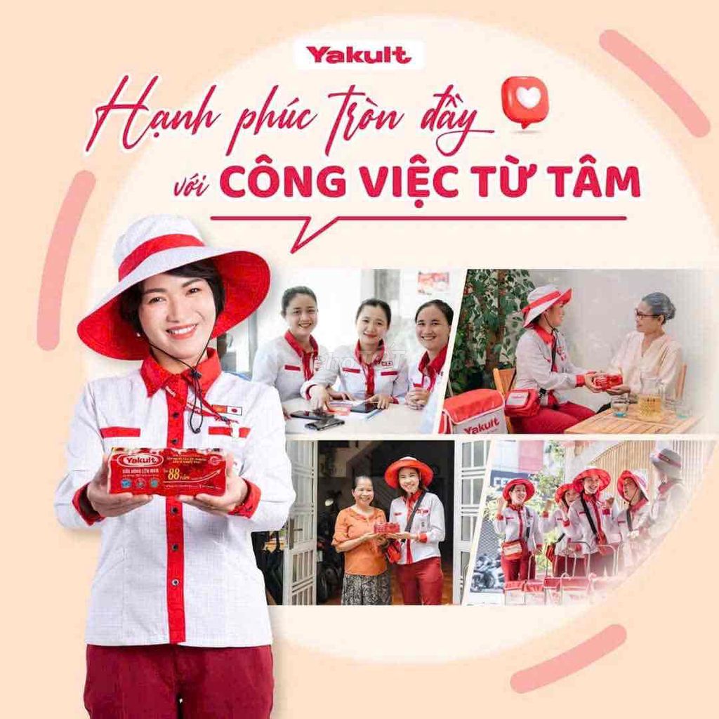 TUYỂN NỮ BÁN HÀNG. Việc làm tại Quận Tân Phú Tp Hồ Chí Minh được đăng bởi Công ty TNHH Yakult Việt Nam hình 5
