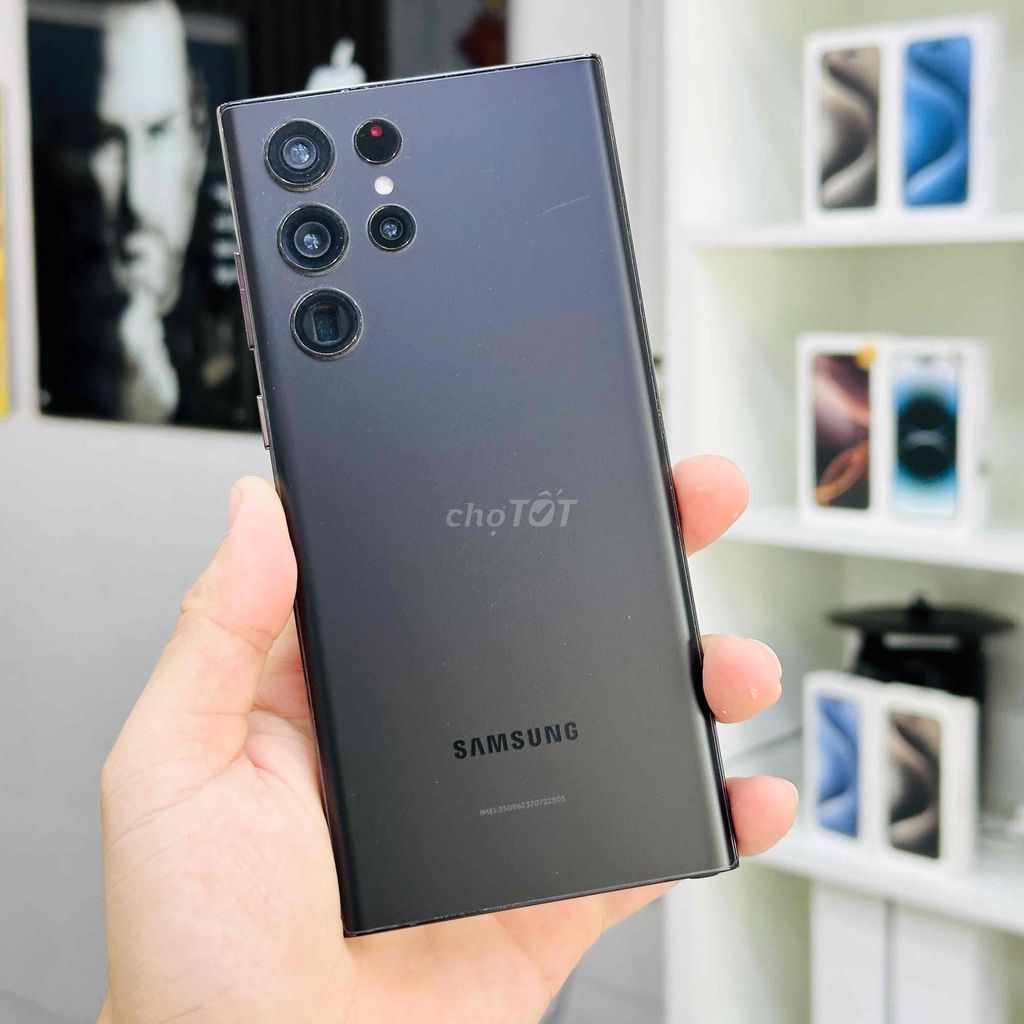 🔴 SAMSUNG S22 ULTRA BLACK RAM 8/128GB ZIN ĐẸP KENG. Mua bán Điện thoại tại Quận Ninh Kiều Cần Thơ được đăng bởi Nghĩa Trần Mobile hình 1