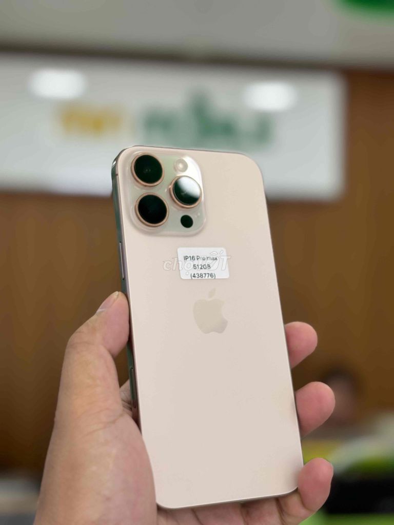 Apple iPhone 16 Pro Max 512GB Vàng. Mua bán Điện thoại tại Quận Ngô Quyền Hải Phòng được đăng bởi lê thanh thuỷ hình 1