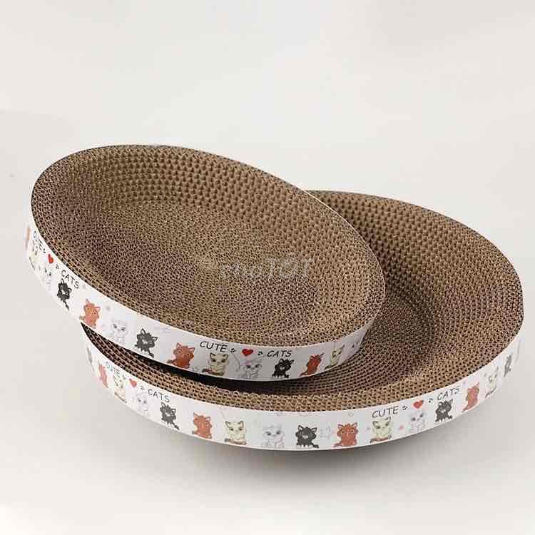 Bàn cào mèo Giấy carton 40cm Mới. Mua bán Phụ kiện, Thức ăn, Dịch vụ tại Quận Tân Bình Tp Hồ Chí Minh được đăng bởi Thanh Minh hình 1