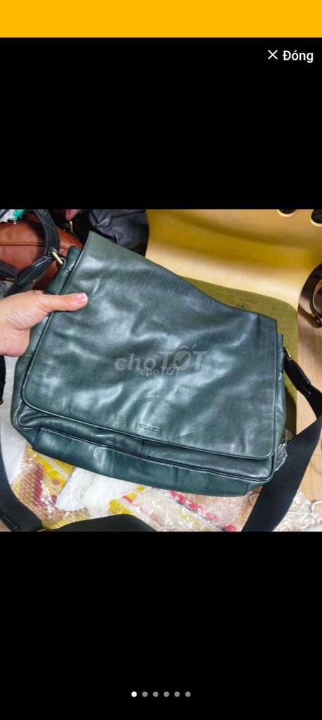 Túi xách Coach da bò nam lớn. Mua bán Túi xách tại Quận Hà Đông Hà Nội được đăng bởi Nam Đồ Da authentic hình 1
