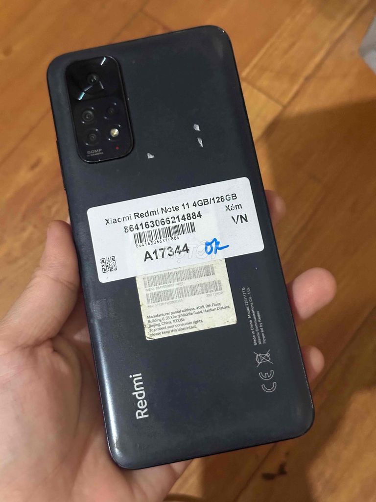Xiaomi Redmi Note 11 4GB 128GB Xám. Mua bán Điện thoại tại Thành phố Thủ Đức Tp Hồ Chí Minh được đăng bởi Hiếu hình 1