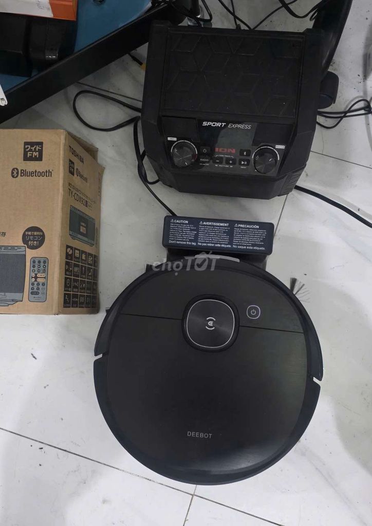 Robot hút bụi Ecovacs DEEBOT OZMO T8 AIVI Đen. Mua bán Thiết bị vệ sinh, nhà tắm tại Thành phố Thủ Đức Tp Hồ Chí Minh được đăng bởi Hằng sally hình 1