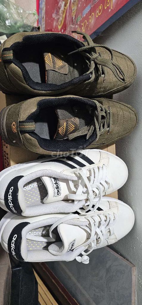 Giày thể thao Adidas Nam Trắng. Mua bán Giày dép tại Thành phố Rạch Giá Kiên Giang được đăng bởi Tân Nguyên hình 1