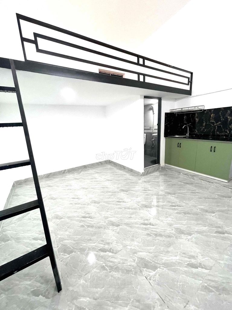Phòng trọ mới tinh duplex , ban công