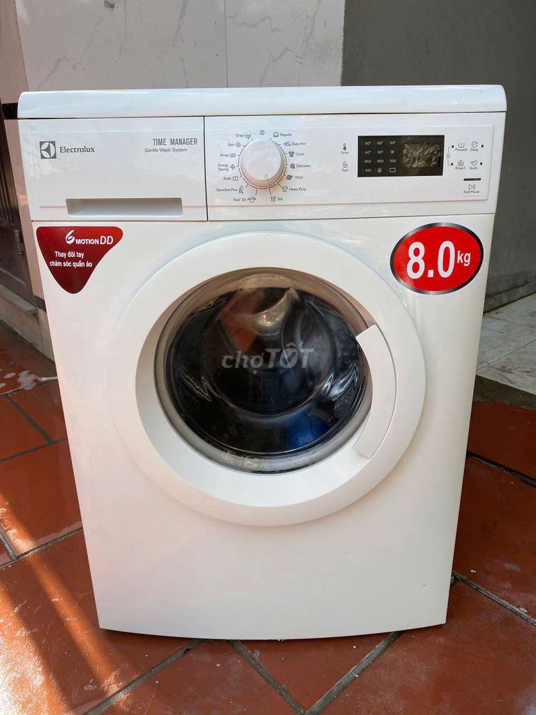 Máy giặt Electrolux 8kg cửa trước đã dùng. Mua bán Máy giặt tại Quận Hà Đông Hà Nội được đăng bởi tuấn anh hình 1
