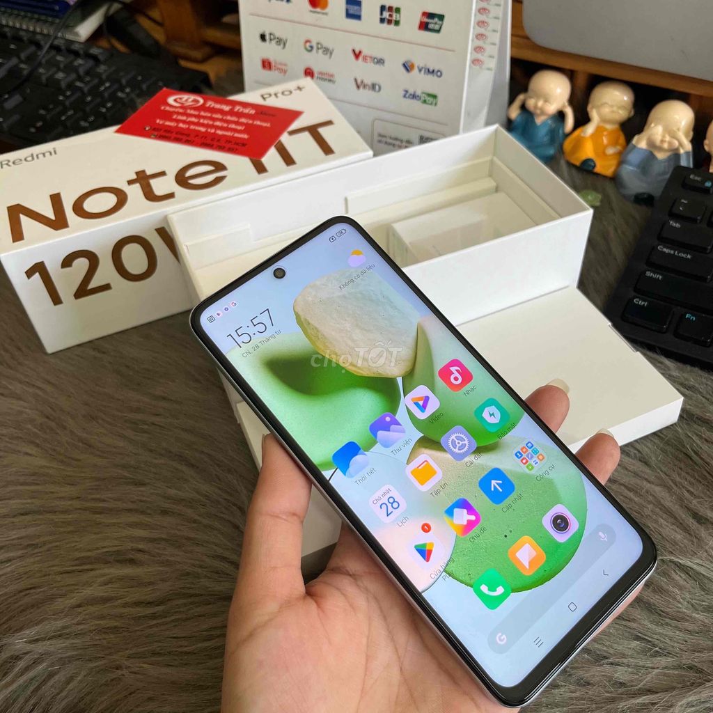 Xiaomi Note 11T Pro Plus fullbox ,sạc zin 120W