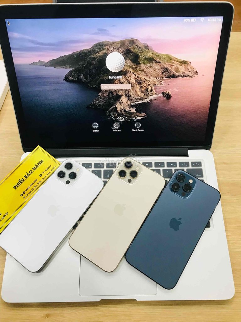 IPHONE 12 PROMAX 128G MÁY ZIN QUỐC TẾ & LOCK