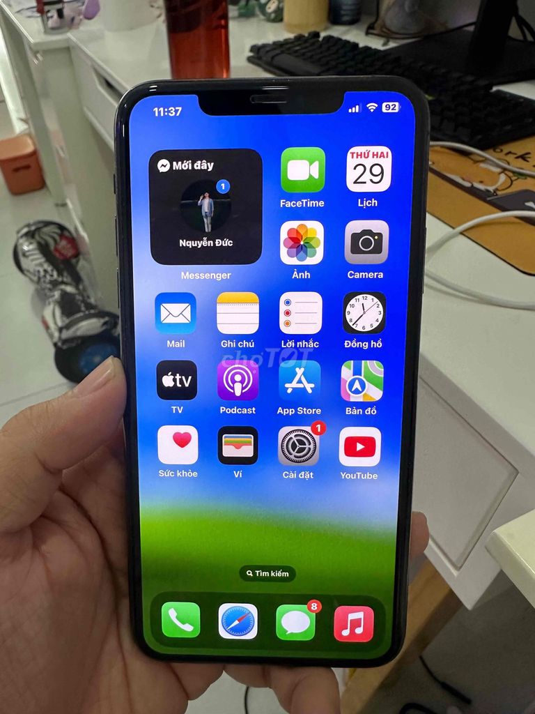 Apple iPhone 11 Pro Max 64GB Xám Đã sử dụng. Mua bán Điện thoại tại Thành phố Biên Hòa Đồng Nai được đăng bởi Tân Nguyễn hình 1
