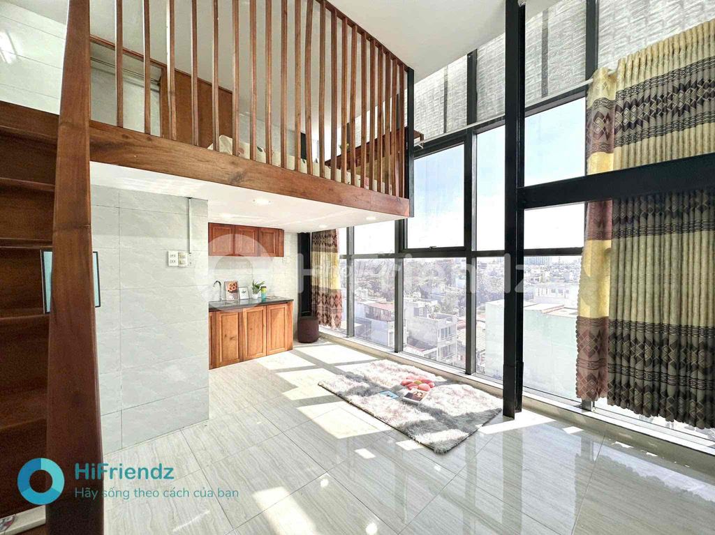 Căn hộ DUPLEX FULL NỘI THẤT - GÁC CAO ngay AEON MALL TÂN PHÚ view CITY