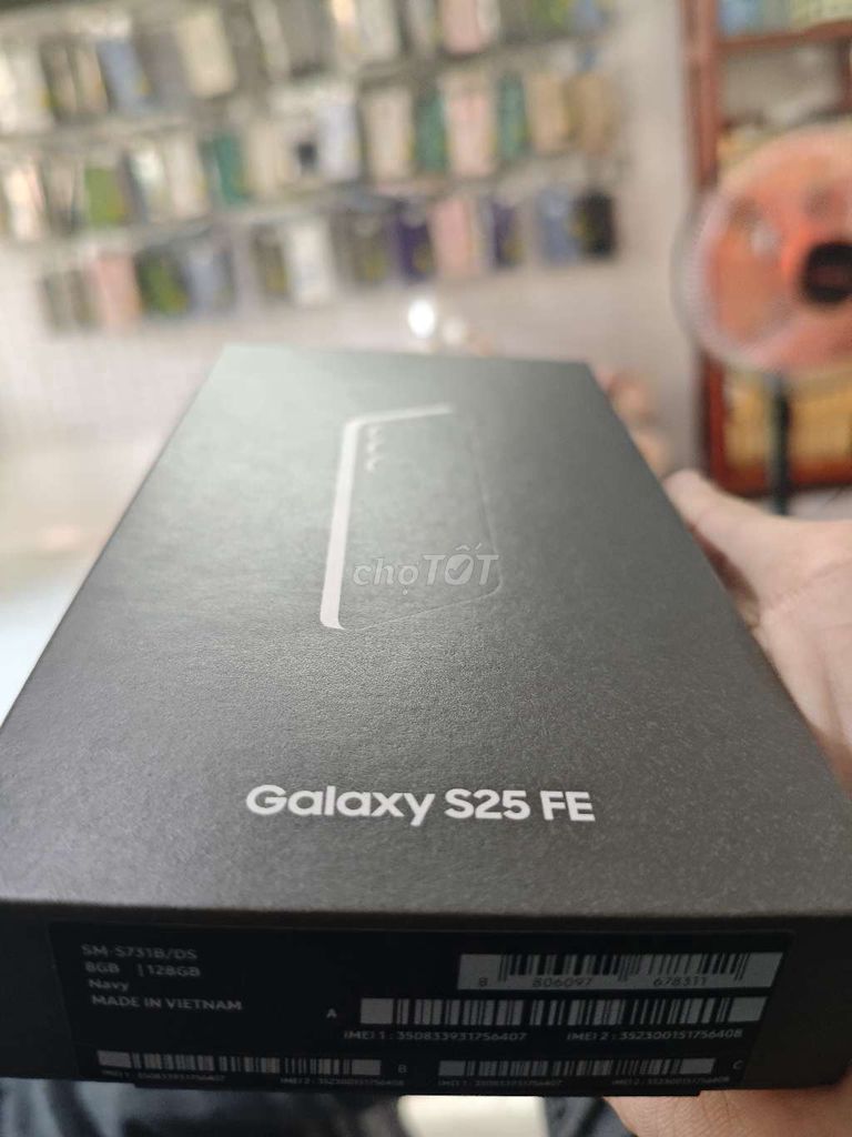 Samsung Galaxy S25 FE 128GB Navy. Mua bán Điện thoại tại Thành phố Vũng Tàu Bà Rịa - Vũng Tàu được đăng bởi Mai Ngọc Sang hình 1