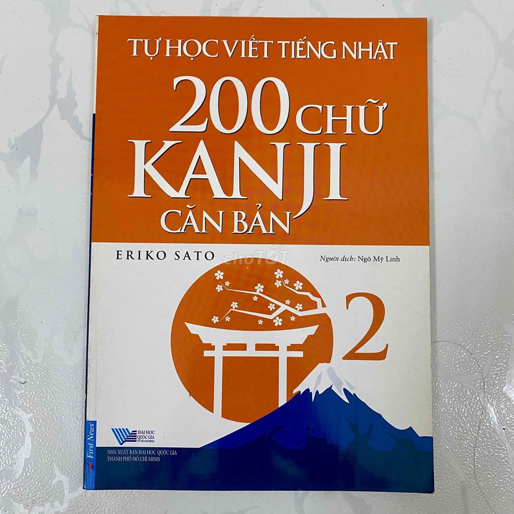 Tự Học Viết Tiếng Nhật 200 Chữ Kanji Căn Bản Tập 2