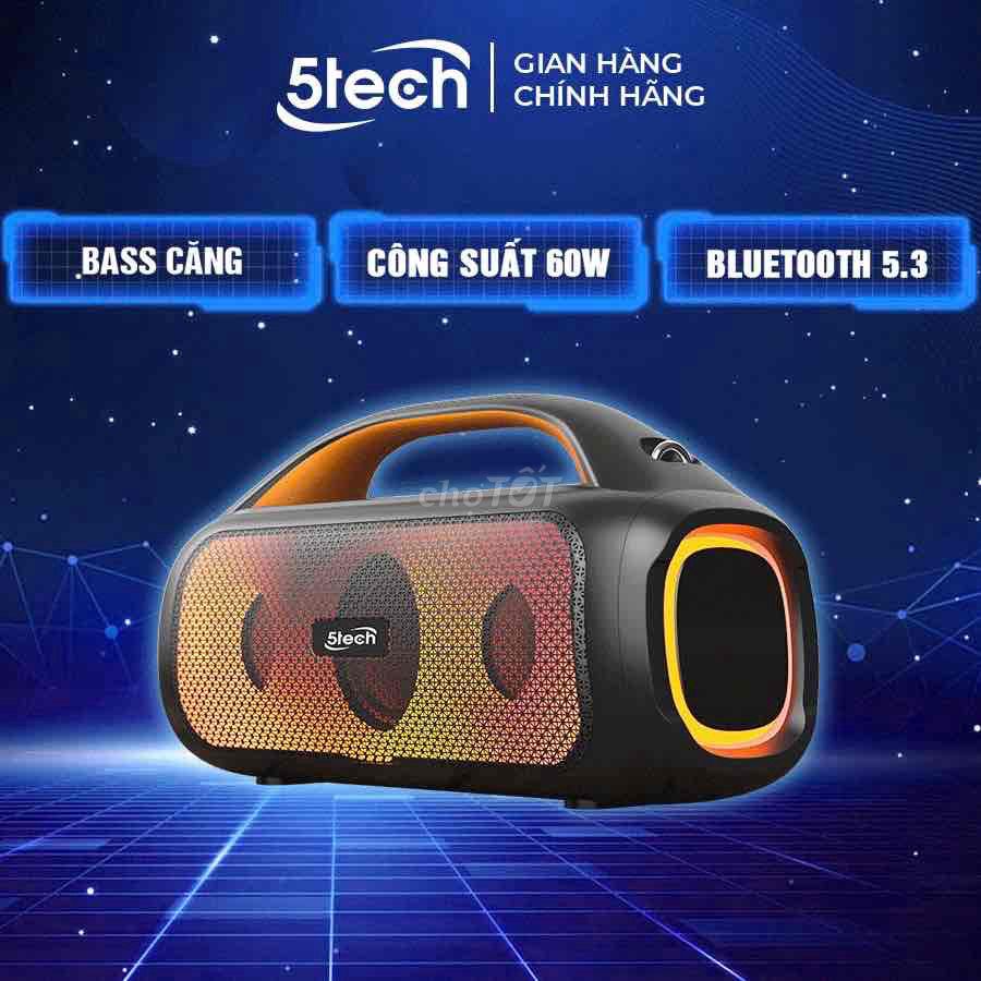 Loa Bluetooth 5tech 60W Đen 5.3 -. Mua bán Tivi, Âm thanh tại Thành phố Bắc Giang Bắc Giang được đăng bởi Trương Huy hình 1