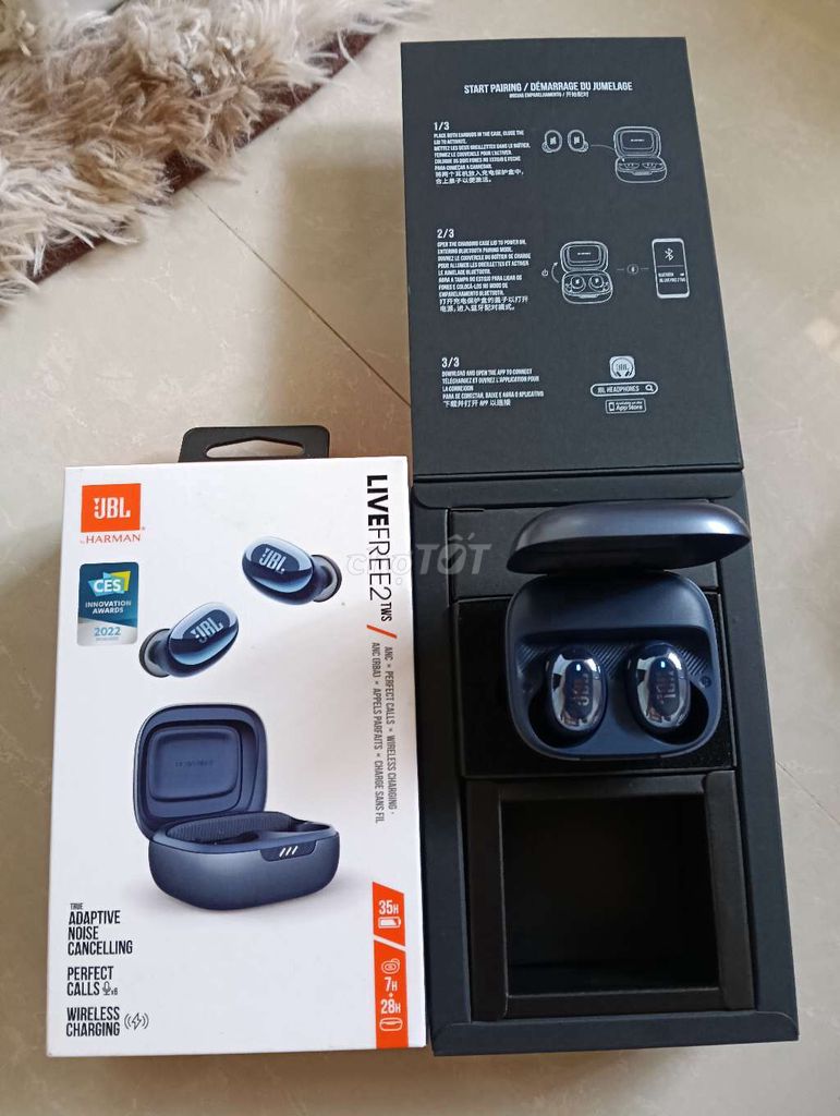Tai nghe JBL Live Free 2. Mua bán Tivi, Âm thanh tại Thành phố Buôn Ma Thuột Đắk Lắk được đăng bởi Hoà Lê hình 1