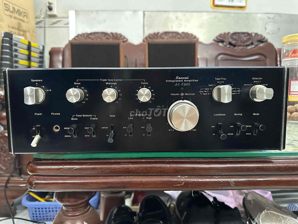 Amply Sansui AU 6900 Đen. Mua bán Tivi, Âm thanh tại Quận Ninh Kiều Cần Thơ được đăng bởi Tùng Pioneer hình 1