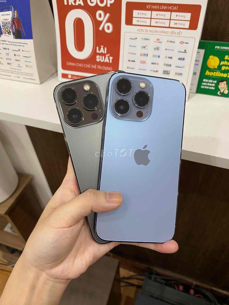 iPhone 13 Pro 256GB Quốctế 99% nguyên bản đẹp keng. Mua bán Điện thoại tại Thành phố Biên Hòa Đồng Nai được đăng bởi Vietphones hình 1