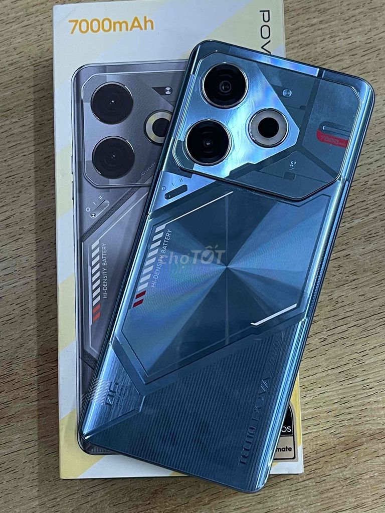 Tecno Pova 6 Neo 8/128gb nguyên zin đẹp99 full box. Mua bán Điện thoại tại Huyện Đức Hòa Long An được đăng bởi Minh Ngọc hình 1