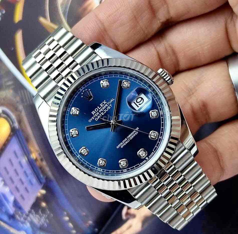 Rolex 126334 Thép Mặt Xanh 41mm