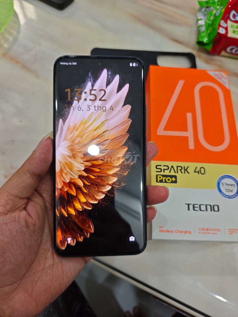 Tecno Spark 40 Pro+ 256GB Xám. Mua bán Điện thoại tại Huyện Châu Thành Tiền Giang được đăng bởi Thiên hình 1