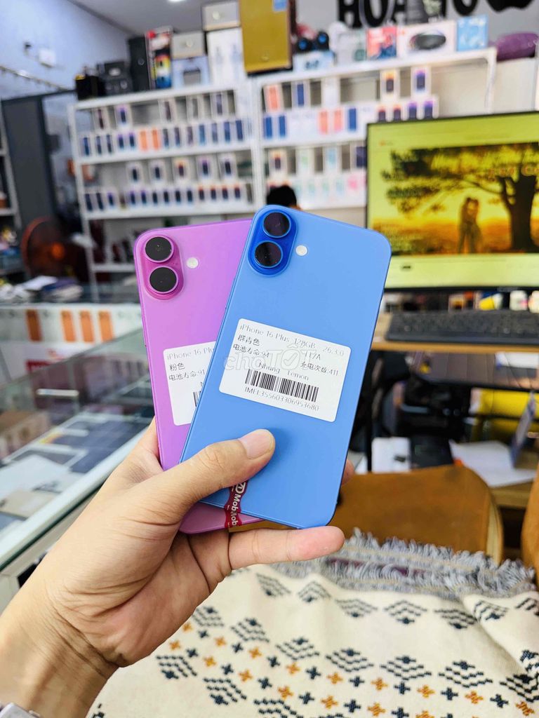 Apple iPhone 16 Plus nguyên bản 100% full zin keng. Mua bán Điện thoại tại Quận Hải Châu Đà Nẵng được đăng bởi Hoàng Táo 273 Nguyễn Hoàng hình 1