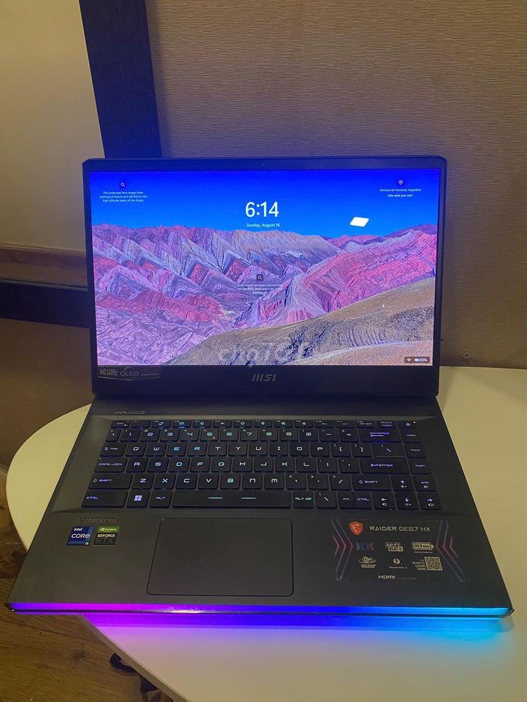 MSI Raider GE67 HX i9-12900HX 64GB RTX 3070Ti. Mua bán Laptop tại Quận 5 Tp Hồ Chí Minh được đăng bởi Anh Tran hình 1