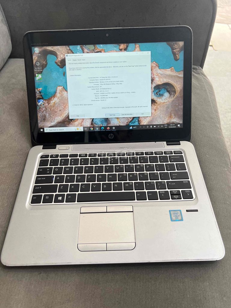 HP EliteBook 820 G3 i7-6600U 8GB/128GB Bạc. Mua bán Laptop tại Quận Đống Đa Hà Nội được đăng bởi HQ Computer hình 1