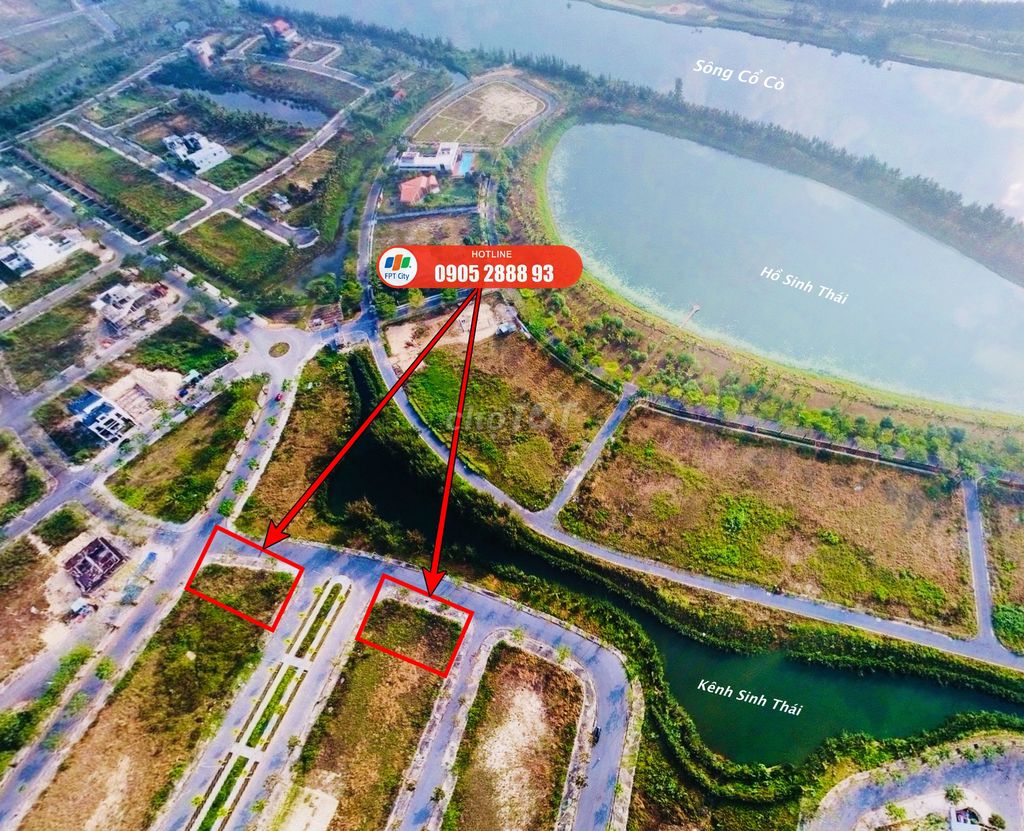 Bán Đất FPT City view kênh sinh thái Vị trí đẹp Giá tốt để ở và đầu tư