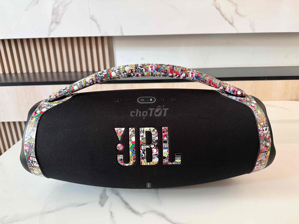 Loa Bluetooth JBL Boombox 3 Đen. Mua bán Tivi, Âm thanh tại Quận Liên Chiểu Đà Nẵng được đăng bởi Mua Bán Loa Chính Hãng Đà Nẵng hình 1
