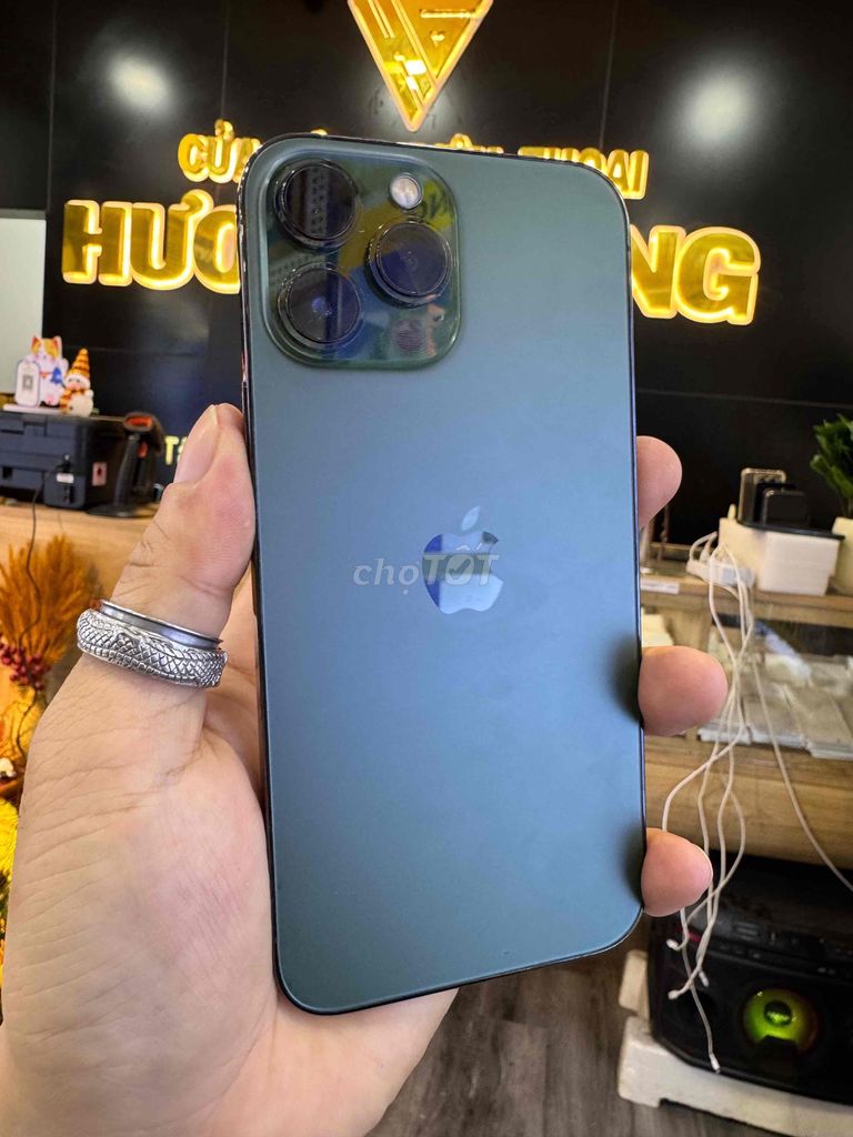iPhone 13 Pro Max 128GB xanh rêu giá Vip🔥. Mua bán Điện thoại tại Thành phố Bến Tre Bến Tre được đăng bởi HươngGiangmobile hình 1