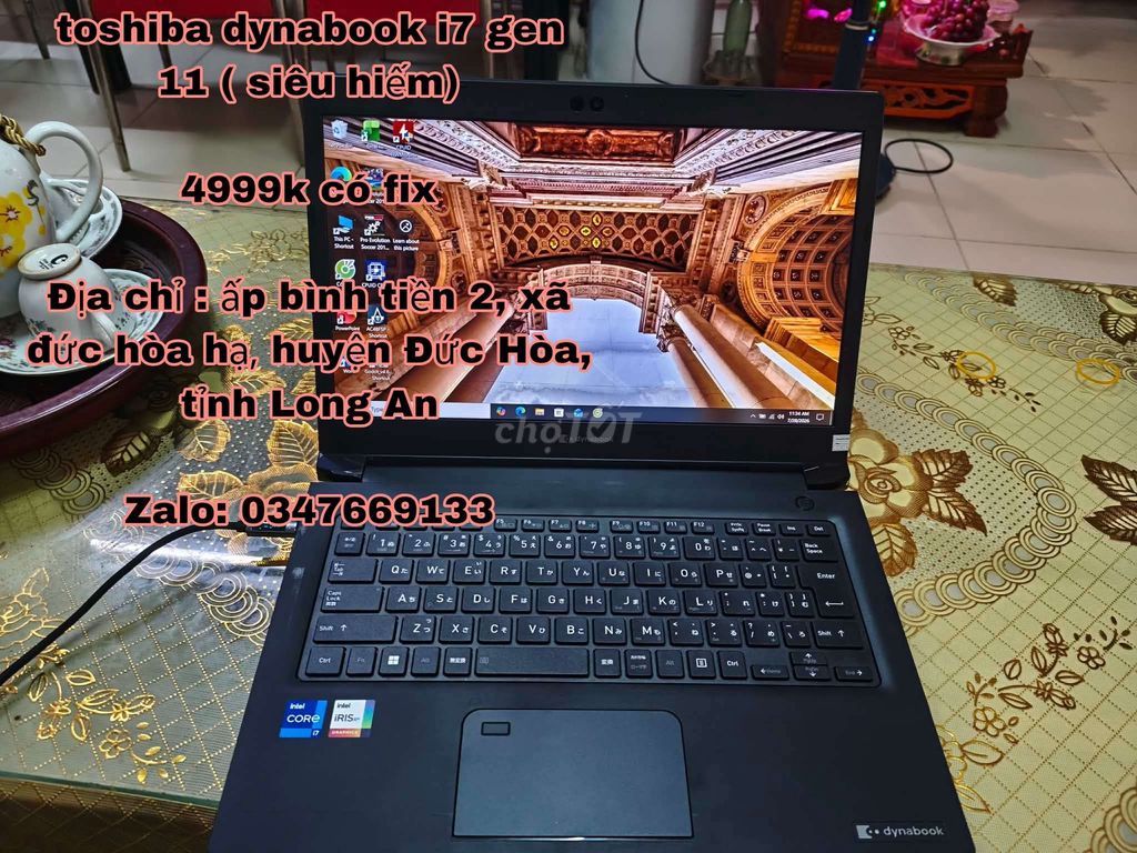 Toshiba Dynabook S73/HU i7 13.3 inch 8GB/128GB Đen. Mua bán Laptop tại Huyện Đức Hòa Long An được đăng bởi tri nguyen hình 1