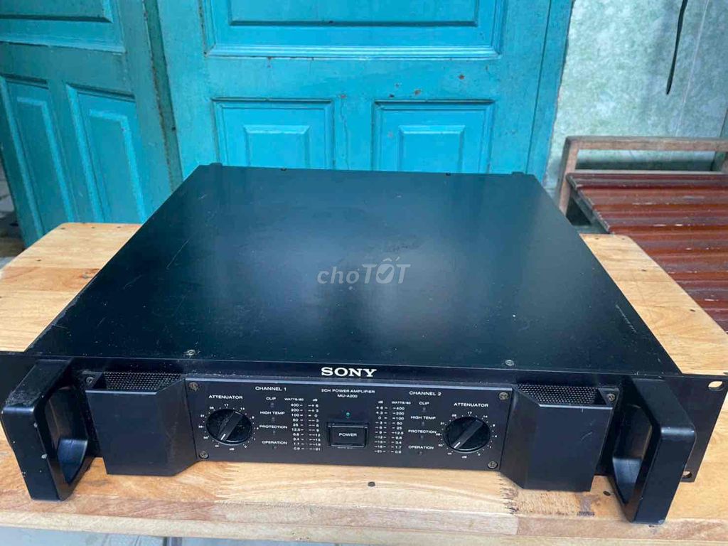 Bộ khuếch đại Sony MU-A200 Đen. Mua bán Tivi, Âm thanh tại Quận 8 Tp Hồ Chí Minh được đăng bởi Hoang son hình 1