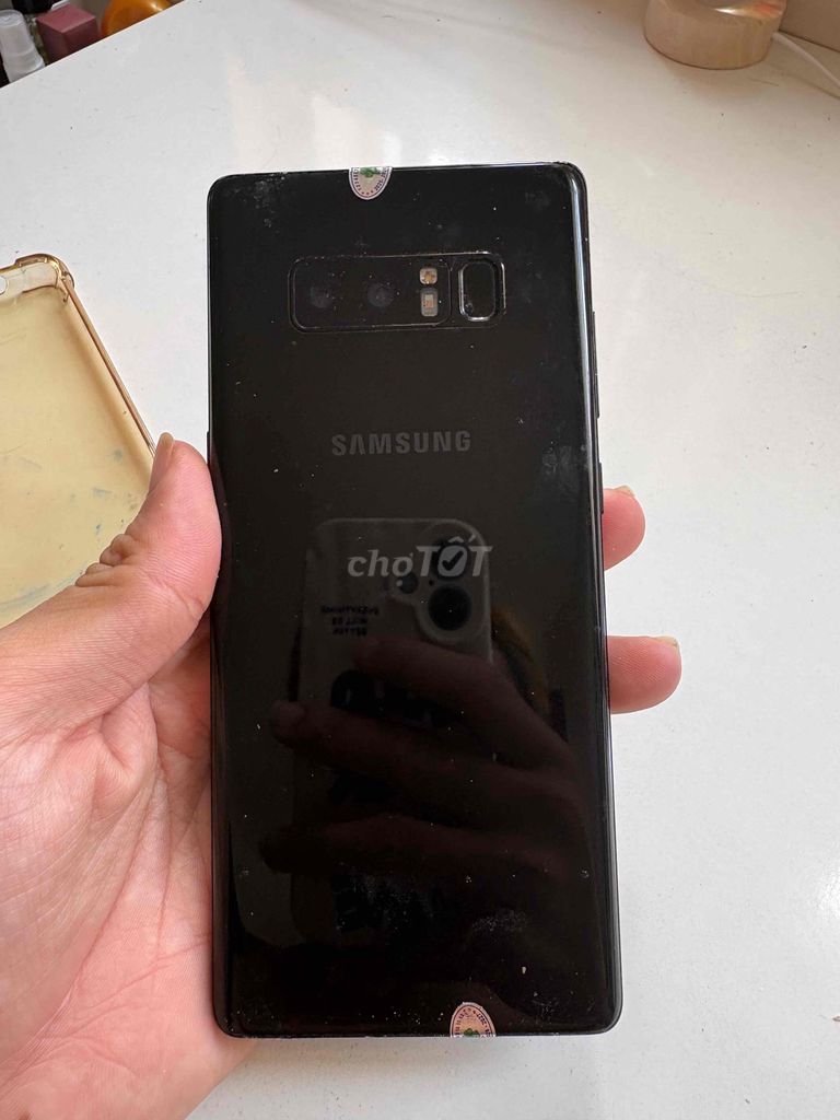 Samsung Note 8 Đen Đã sử dụng. Mua bán Điện thoại tại Quận 12 Tp Hồ Chí Minh được đăng bởi Yagi Pahm hình 1