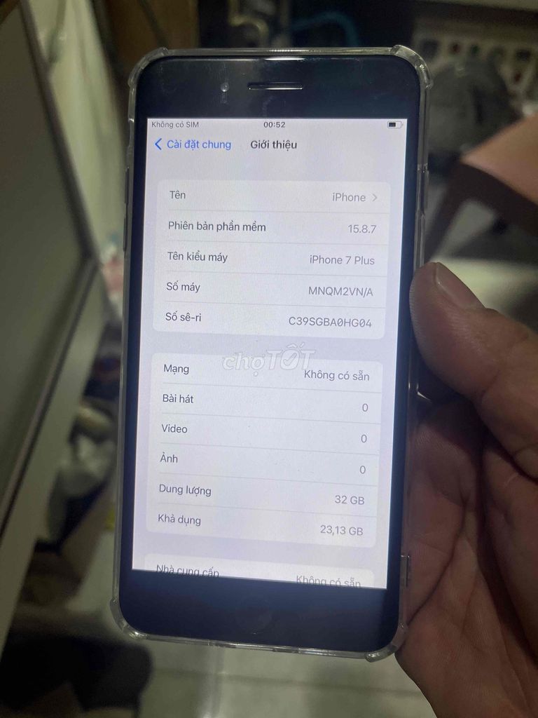 iPhone 7 Plus 32GB Đen. Mua bán Điện thoại tại Thành phố Đồng Xoài Bình Phước được đăng bởi cuongle store hình 1