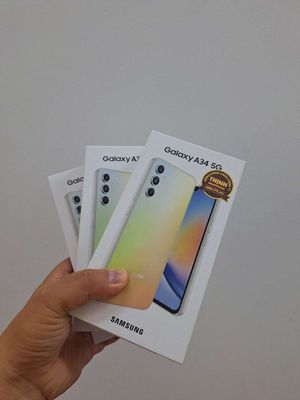 Galaxy A34 New 100% Fullbox BH 12 tháng Toàn quốc
