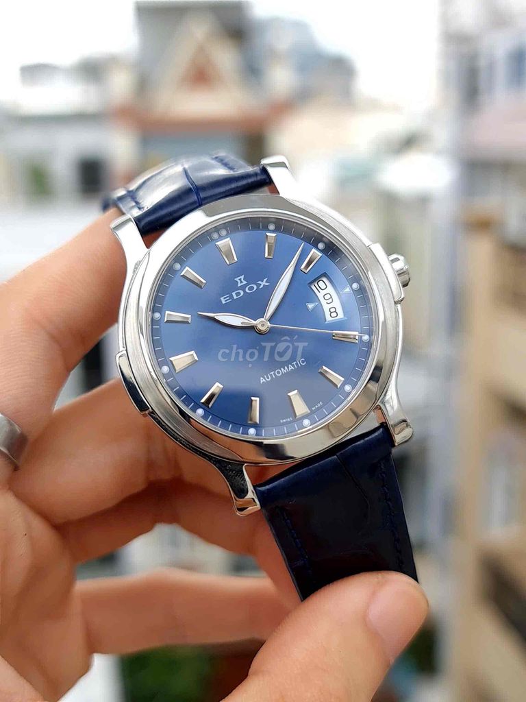 Edox siêu hiếm dial blue