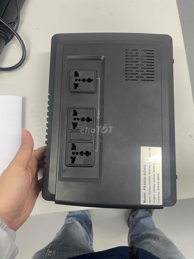 Bộ lưu điện VIRTIV PS650-SOHO 650VA hoặc Ắc quy. Mua bán Đồ chuyên dụng, Giống nuôi trồng tại Huyện Nông Cống Thanh Hóa được đăng bởi Dũng hình 1