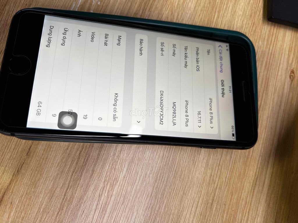 Apple iPhone 8 Plus 64GB Đen Mỹ Like New. Mua bán Điện thoại tại Quận 7 Tp Hồ Chí Minh được đăng bởi Kiệt Nguyễn hình 1