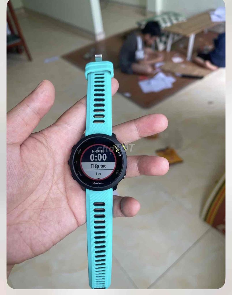 Đồng hồ garmin fr55 Đã qua sử dụng còn bh 10/2026